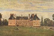 Jean-Baptiste Camille Corot Chateau de Rosny France oil painting artist